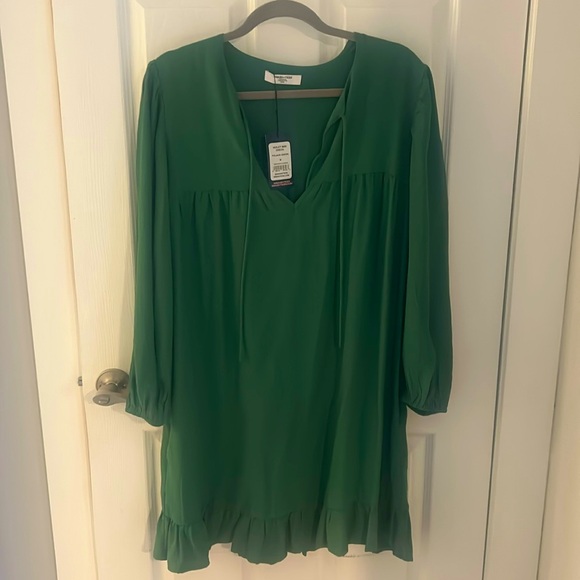 Smash and Tess Violet Mini Dress in Foliage Green - Picture 1 of 6